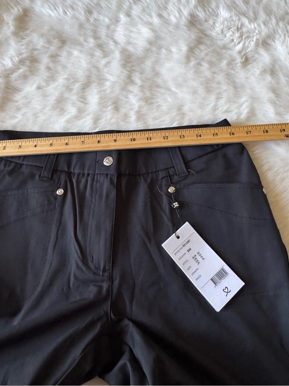 Daily Sports Black Performance Bermuda Shorts - Picture 10 of 12